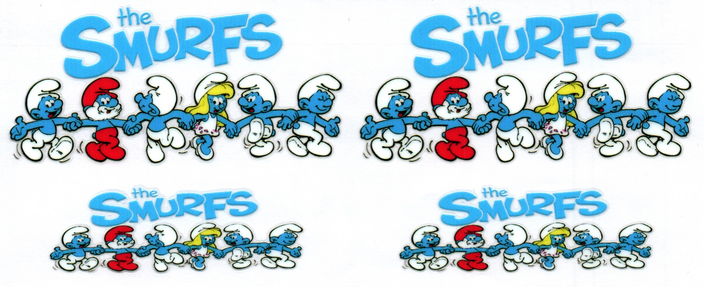 Smurfs Key Chain Wrap Double 47