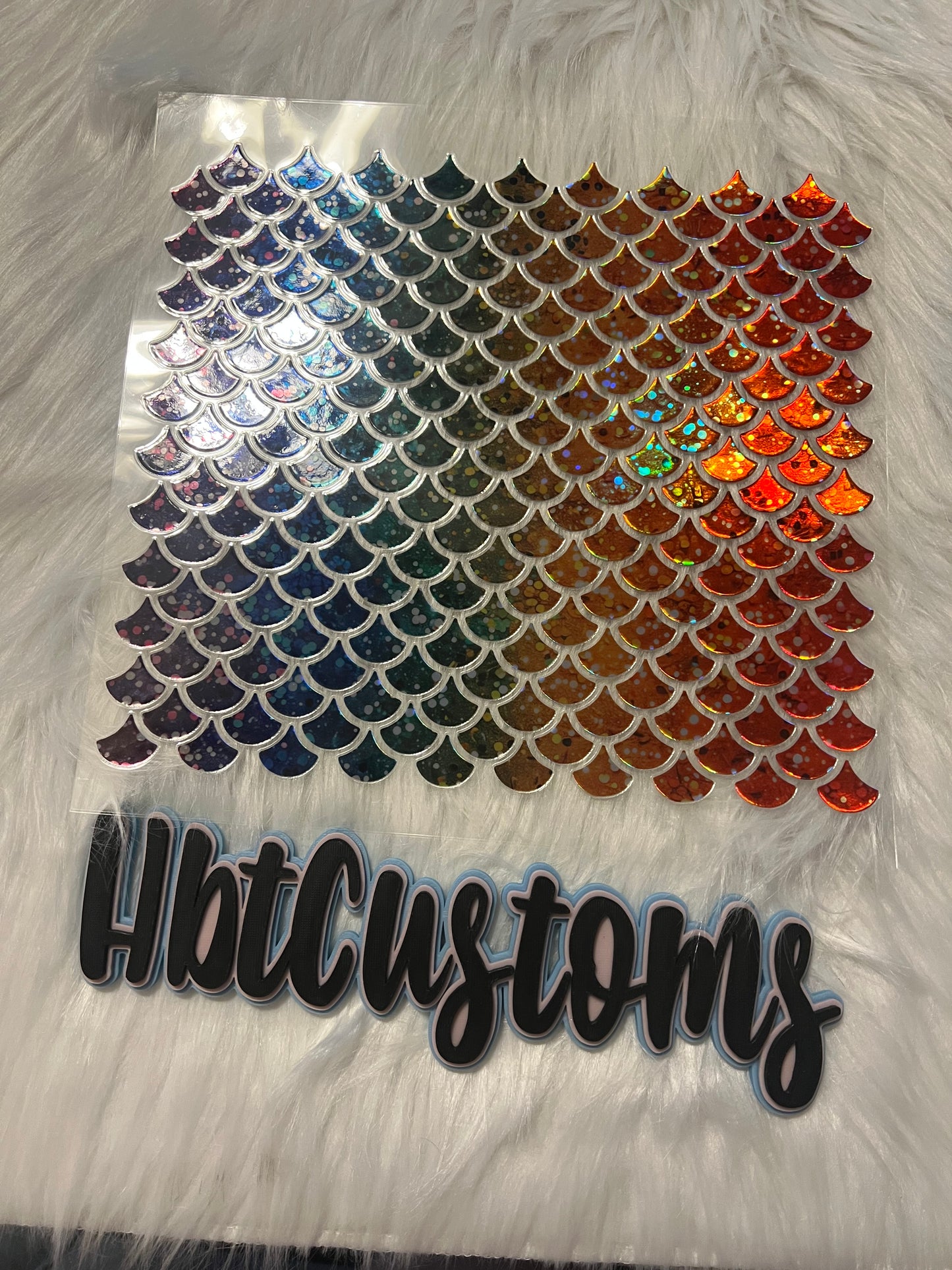 Rainbow Scales Holo Element 10 x 10