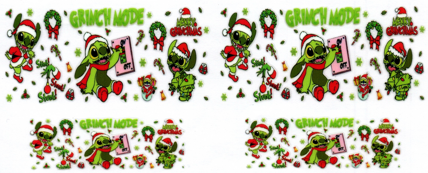 Grinch Mode (blue guy as the green guy) Key Chain Wrap Double 51