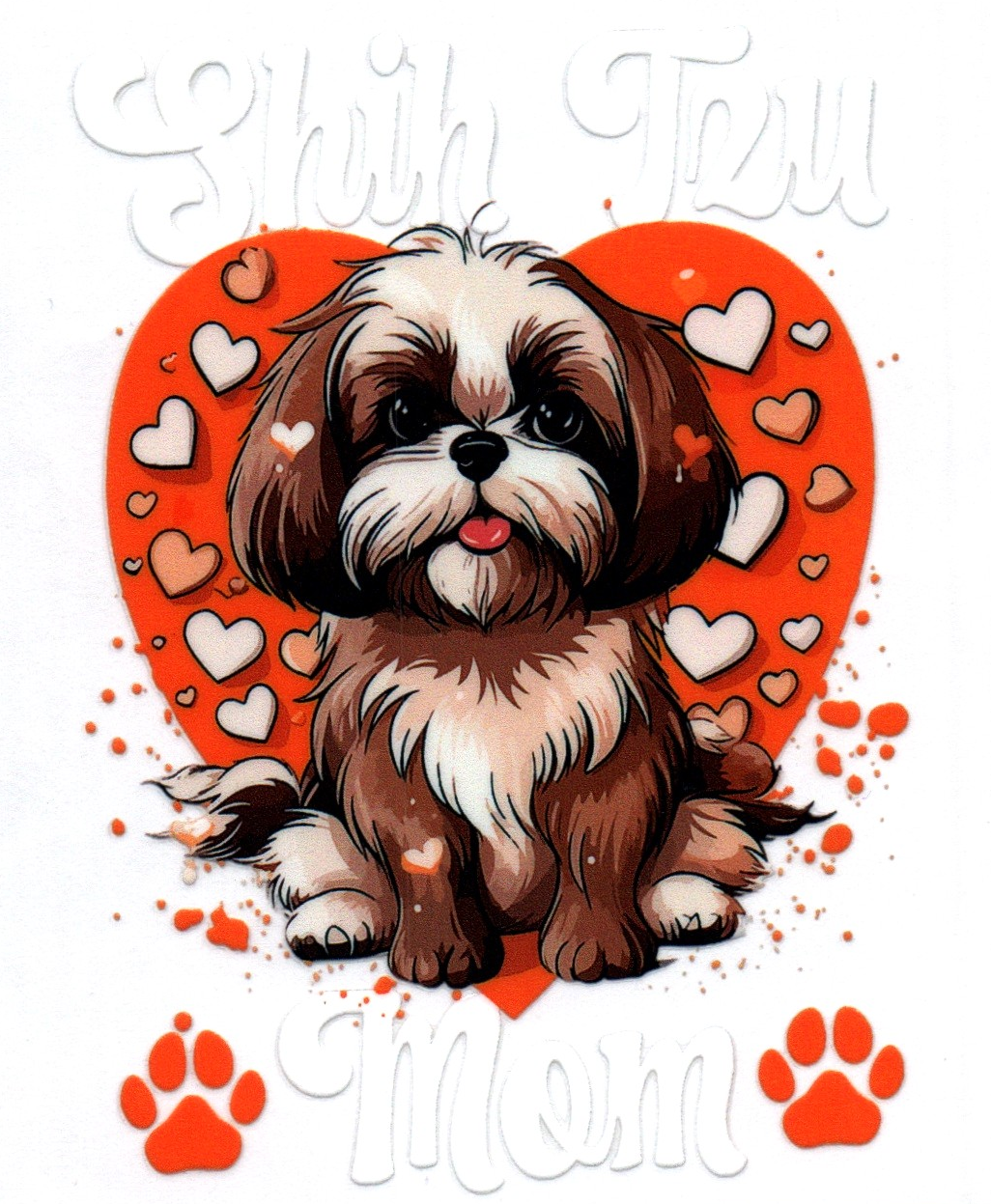 Shih Tzu Mom Single Decal 51