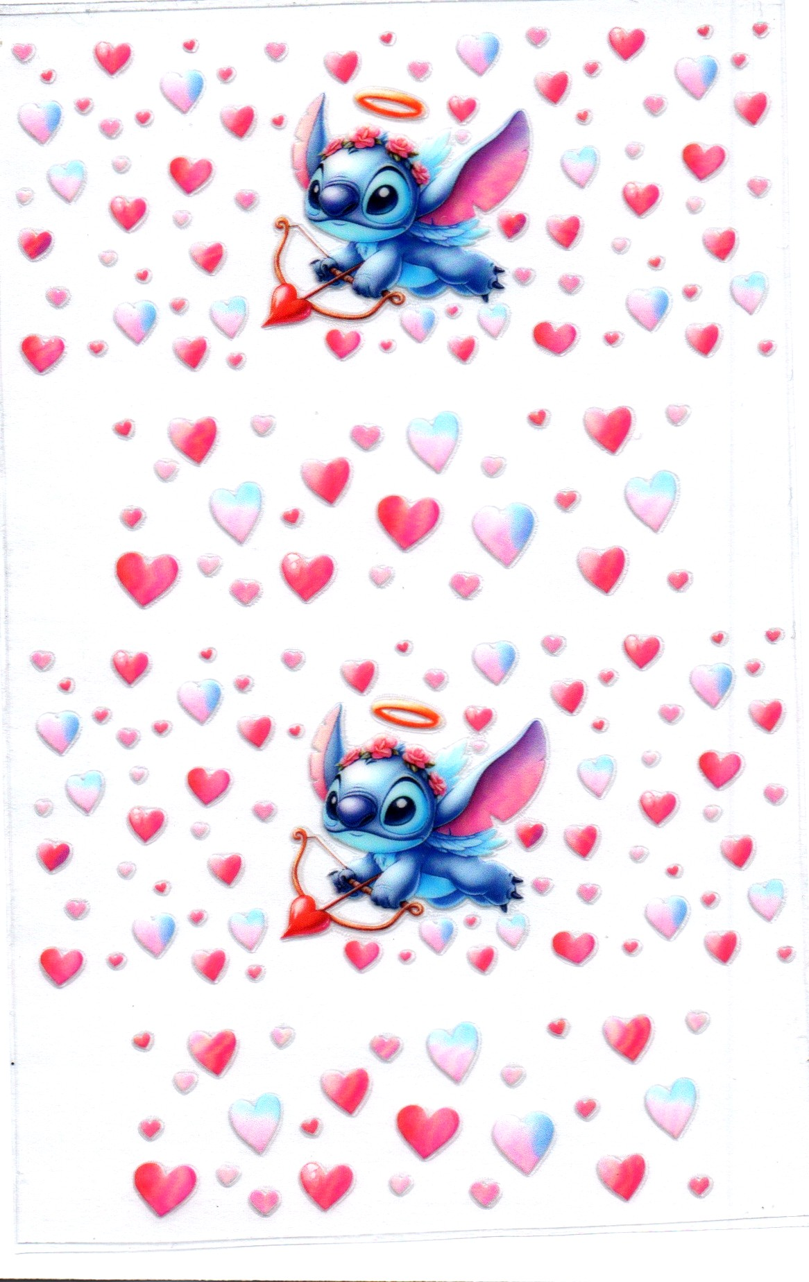 Blue Guy Valentines Day Key Chain Wrap Double 52