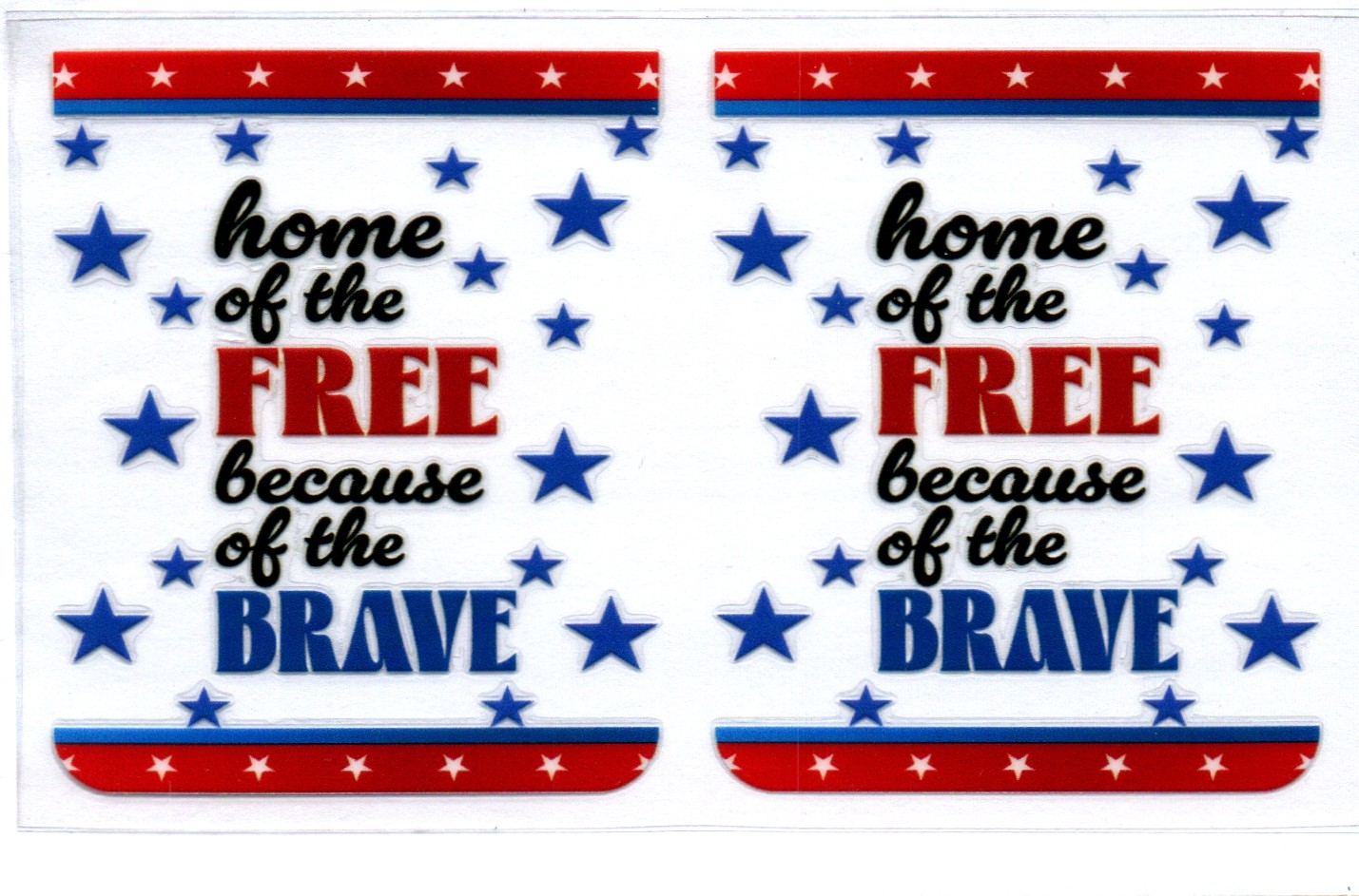 Home of the Free Spray Bottle Wrap 53