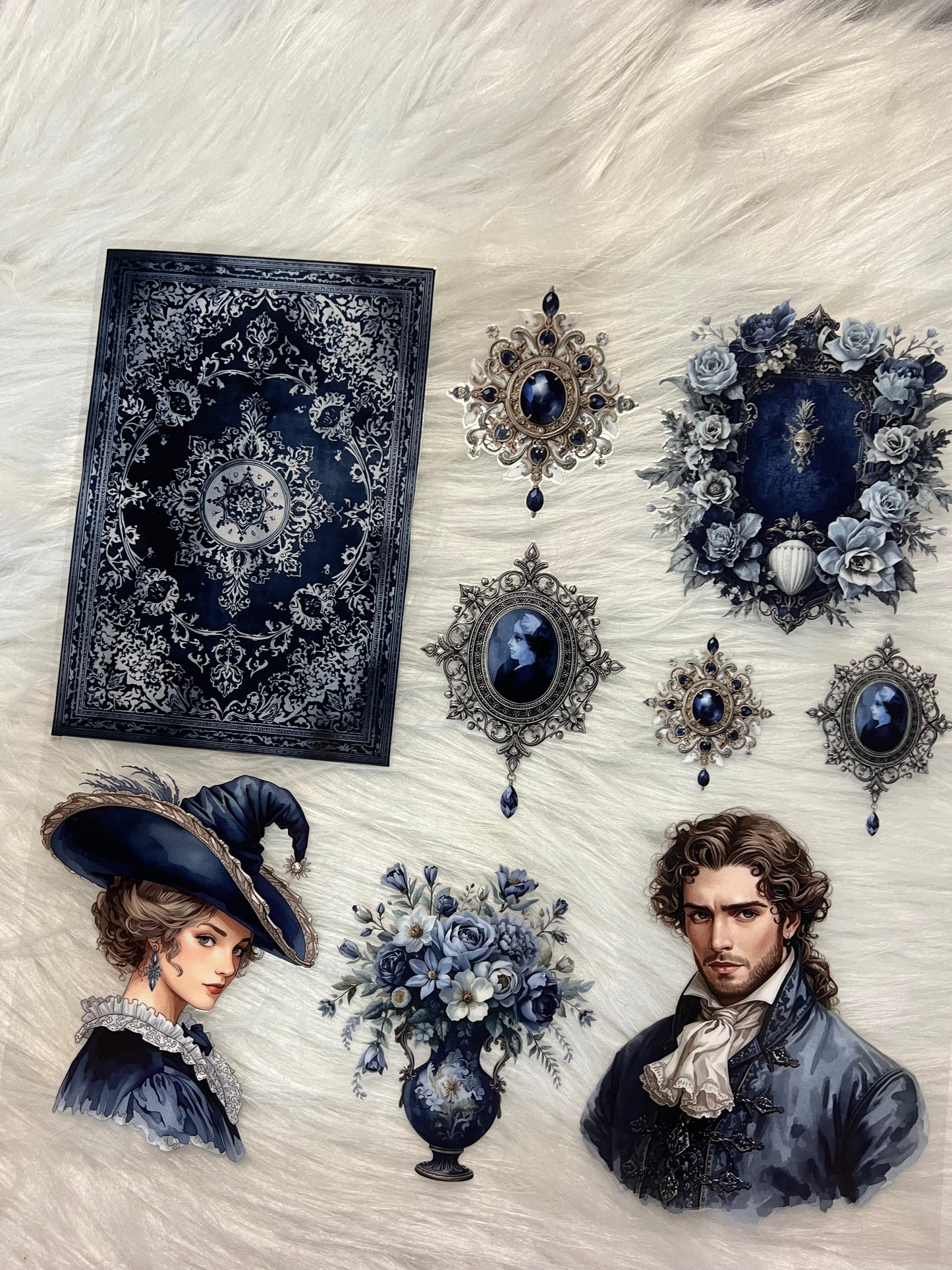 Blue Victorian Element