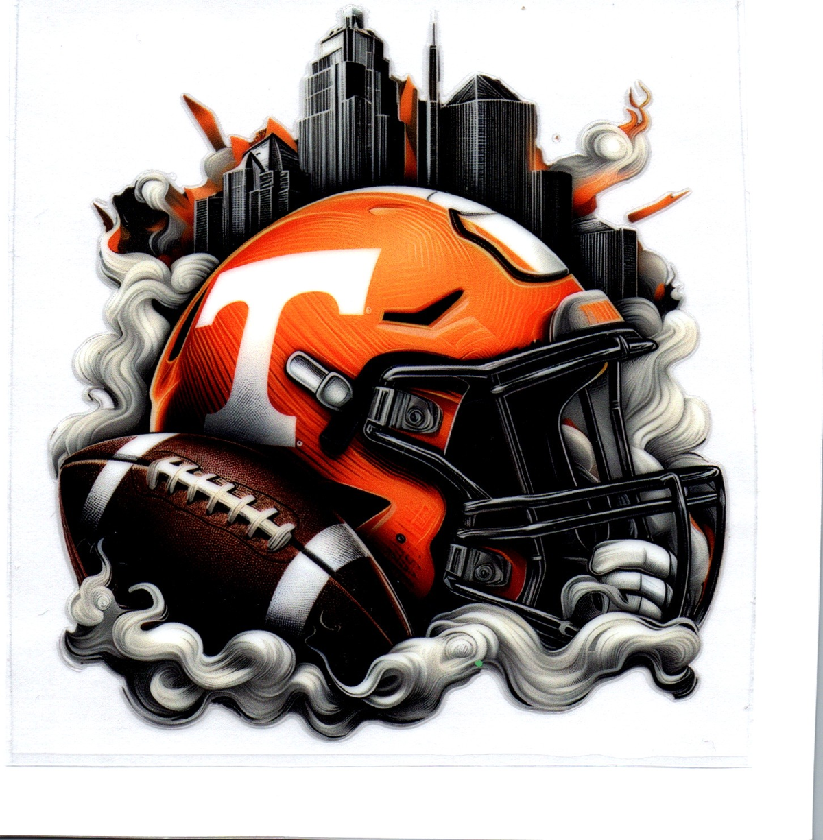 vols skyscrapers Single Decal football 55