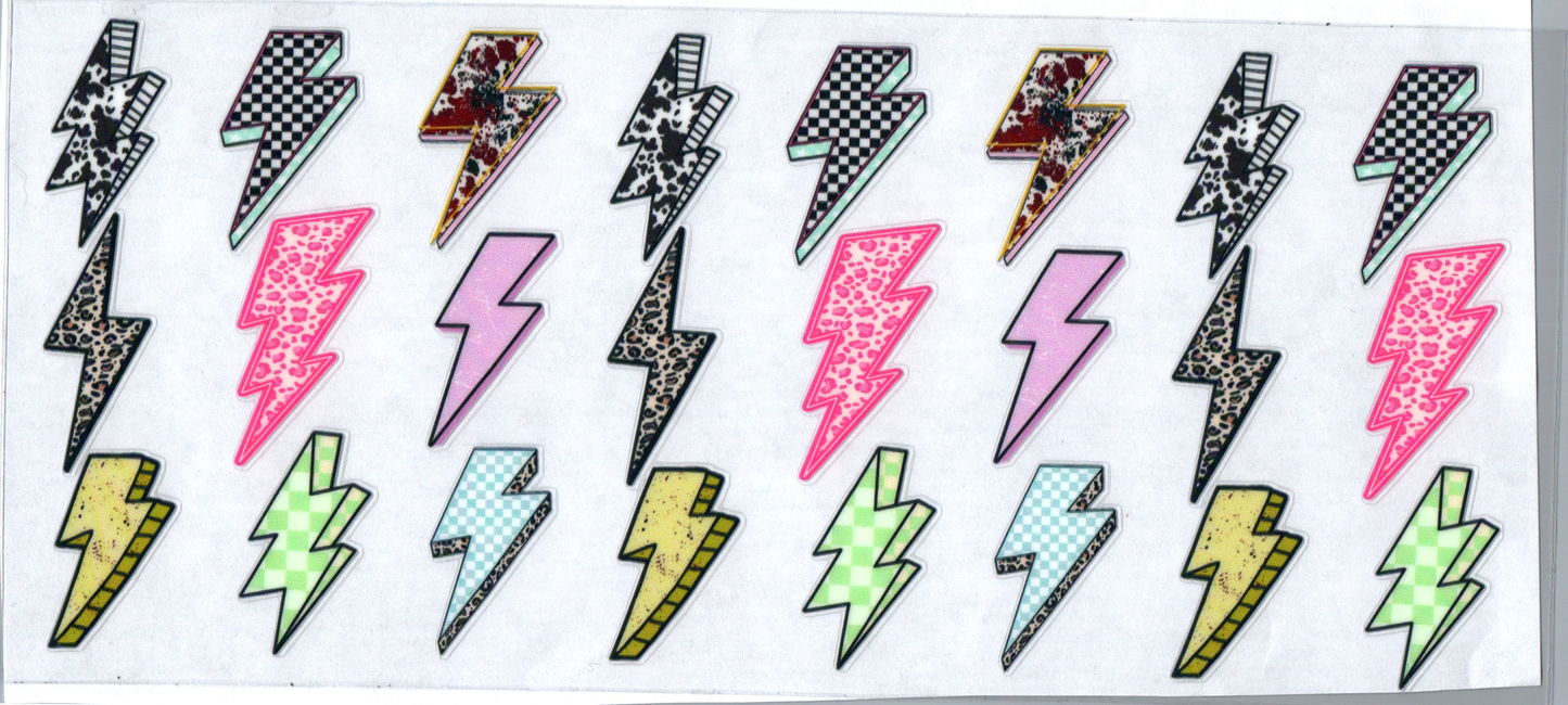 16 Lighting bolts 56