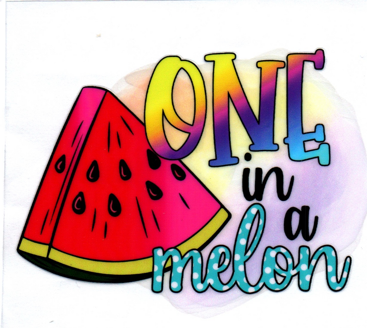 One in a Melon Decal 5