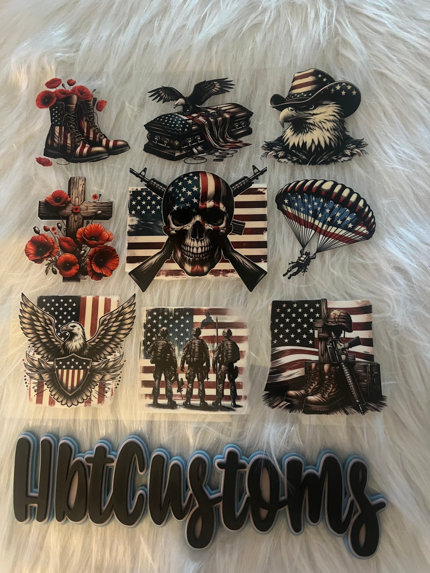 Flag USA Element 10 x 10