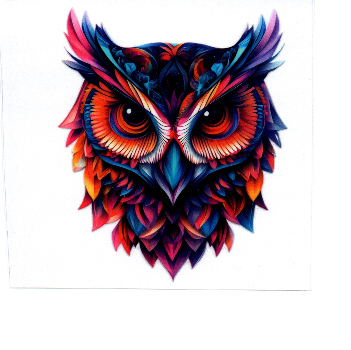 Owl Single Decal 60