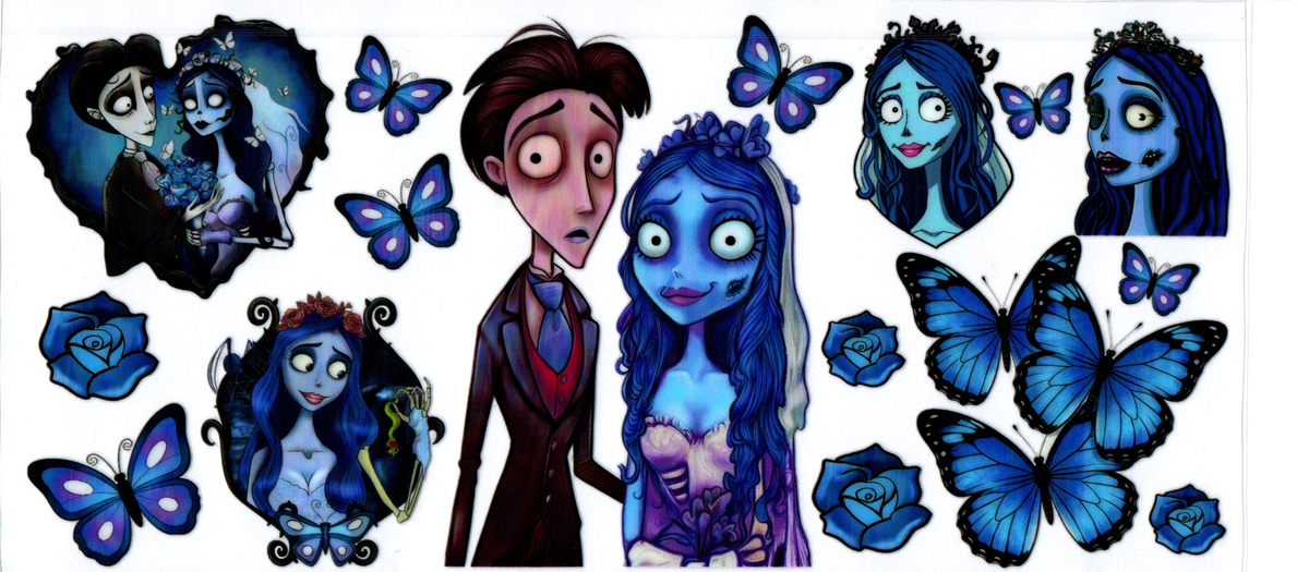 Movie - Corpse Bride 6- 16oz wrap