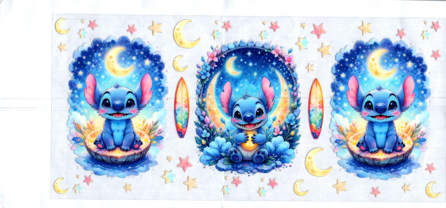 16 oz Blue Guy w/wings and moons Movies/Tv 6