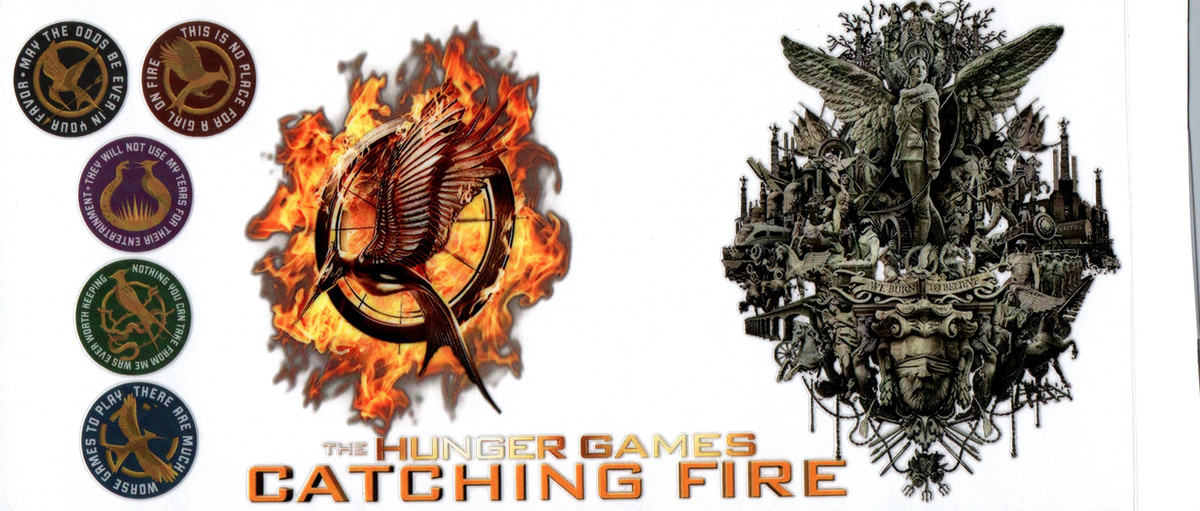 Movie -Catching Fire 64- 16oz wrap