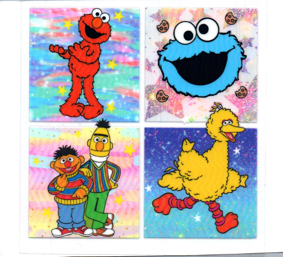 sesame characters DECALS 65