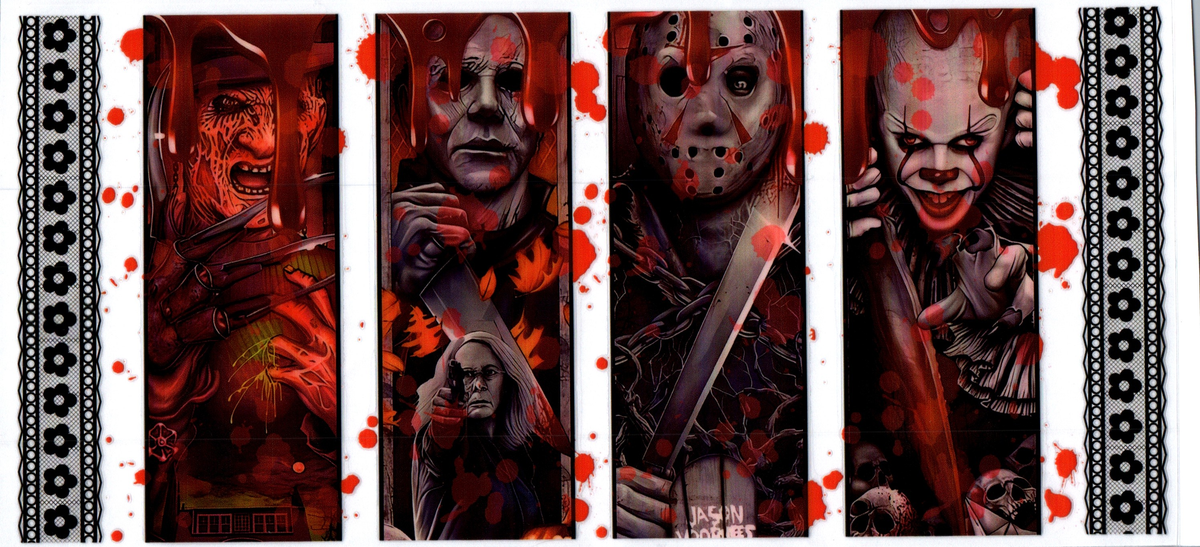 Red freddy mike laurie jason pennywise Horror Guys Horror 65