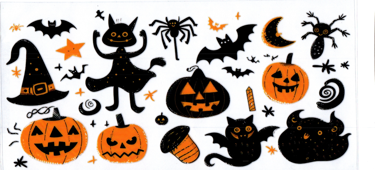 16oz pumpkins spiders weird creatures halloween 66
