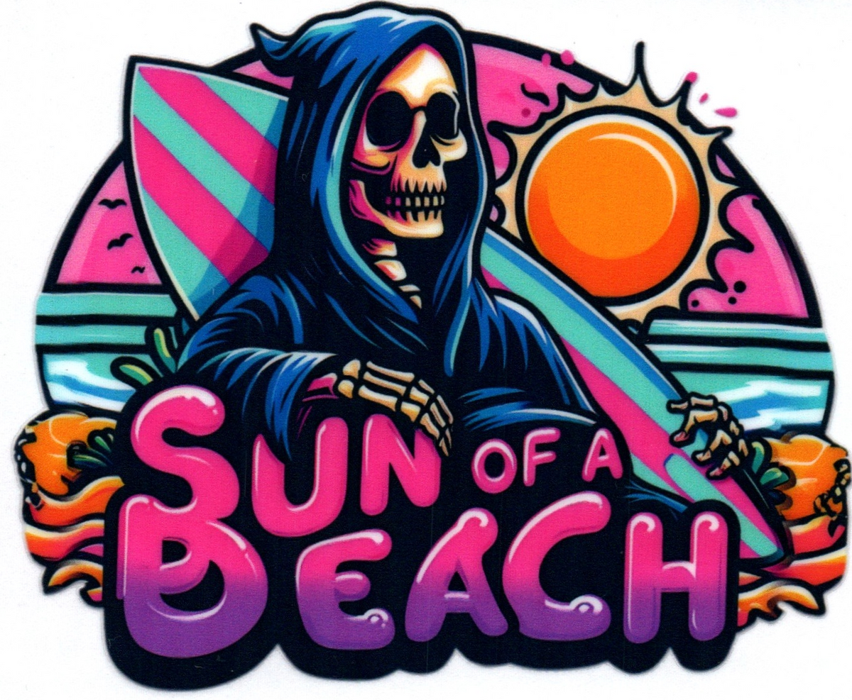 Sun of a Beach Misc. Single Decal 6
