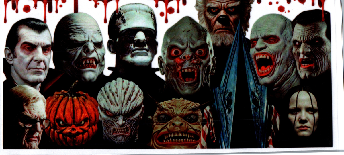 Blood drip top horror creatures Horror 70