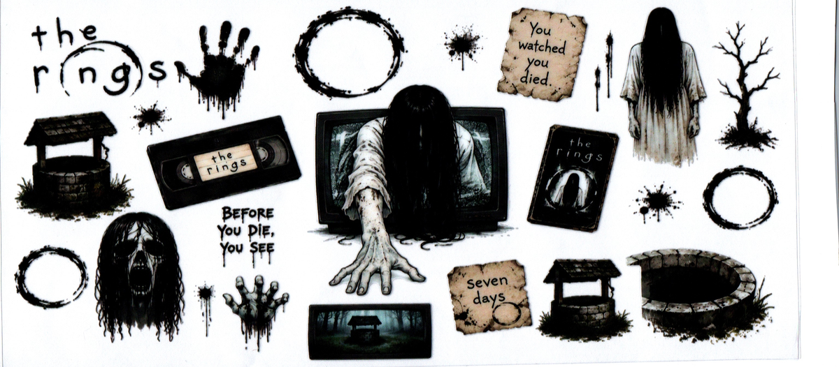 Movie -The Ring 70- 16oz wrap