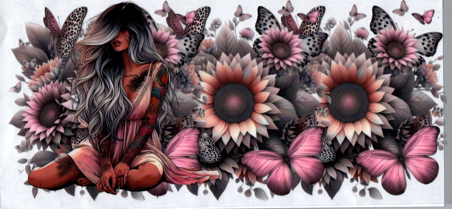 16 oz Tattoo Girl 71