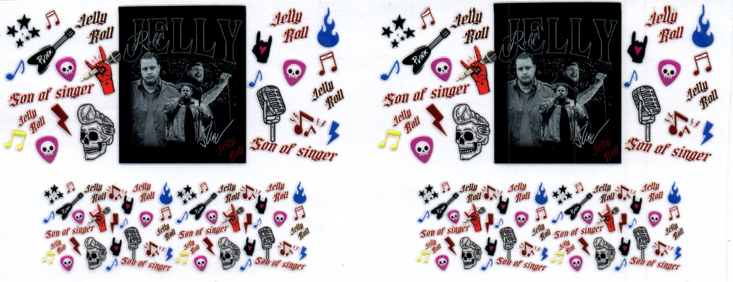 Jelly Roll 1 Key Chain Wrap Double 71 MISSPELLED!!!!!!