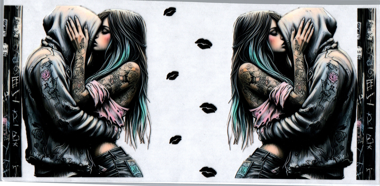 16 oz Tattoo Girl 72