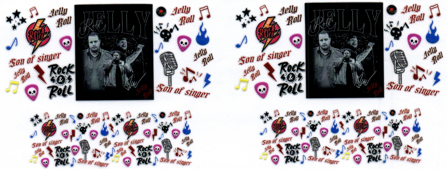 Jelly Roll 4 Key Chain Wrap Double 74 MISSPELLED!!!!!!