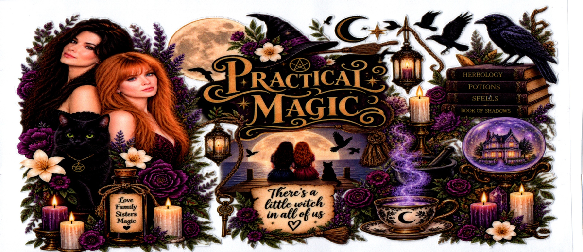Movie -Practical Magic 74- 16oz wrap