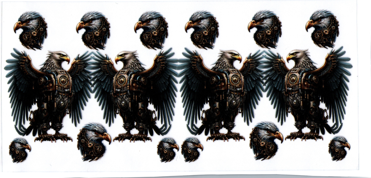16 oz steampunk eagles mech 7