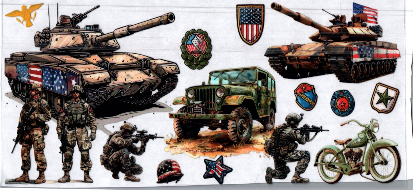 16 oz Military Tanks 5 66