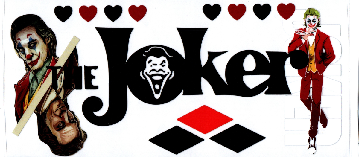 Movie -The Joker 76- 16oz wrap
