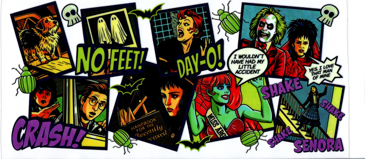 Movie -Beetlejuice 77- 16oz wrap
