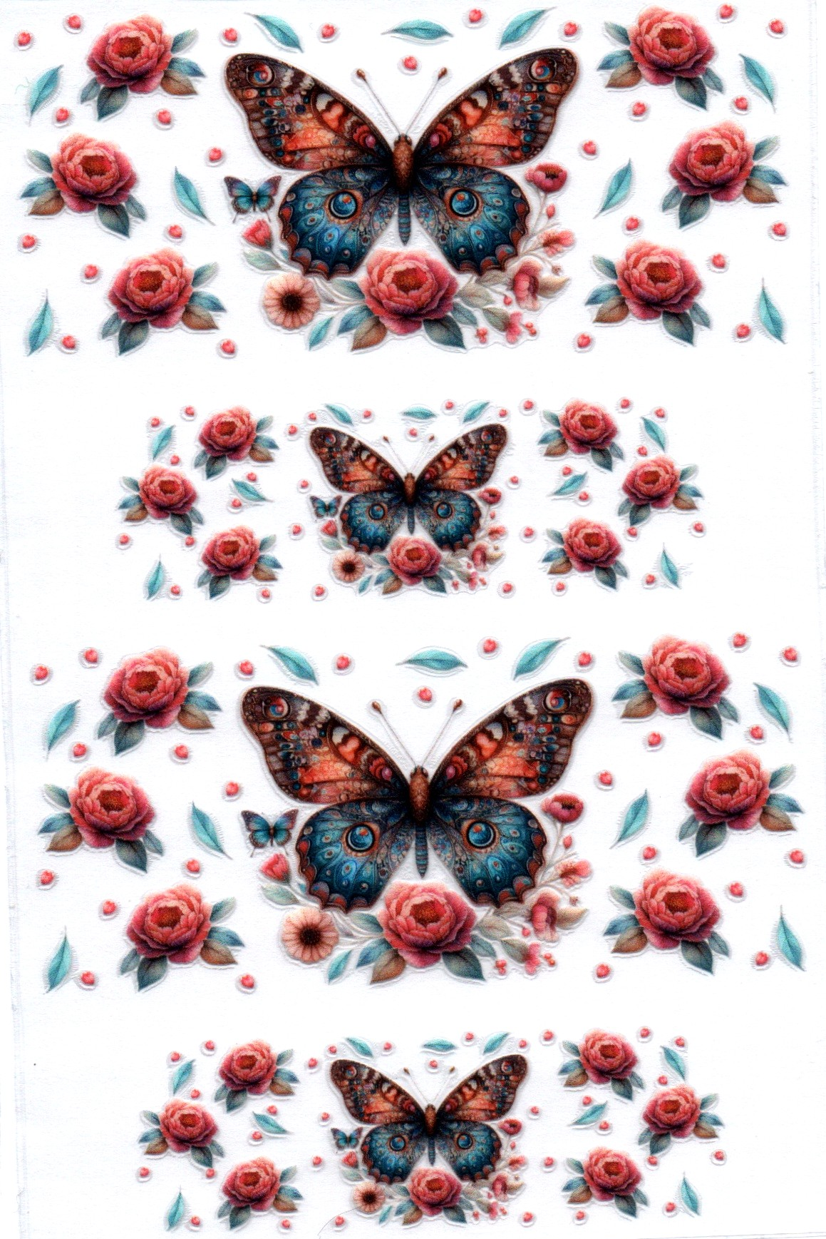 Butterfly Stanley Key Chain Wrap Double 78