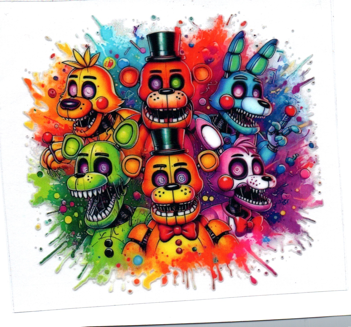 fnaf friends DECALS 78