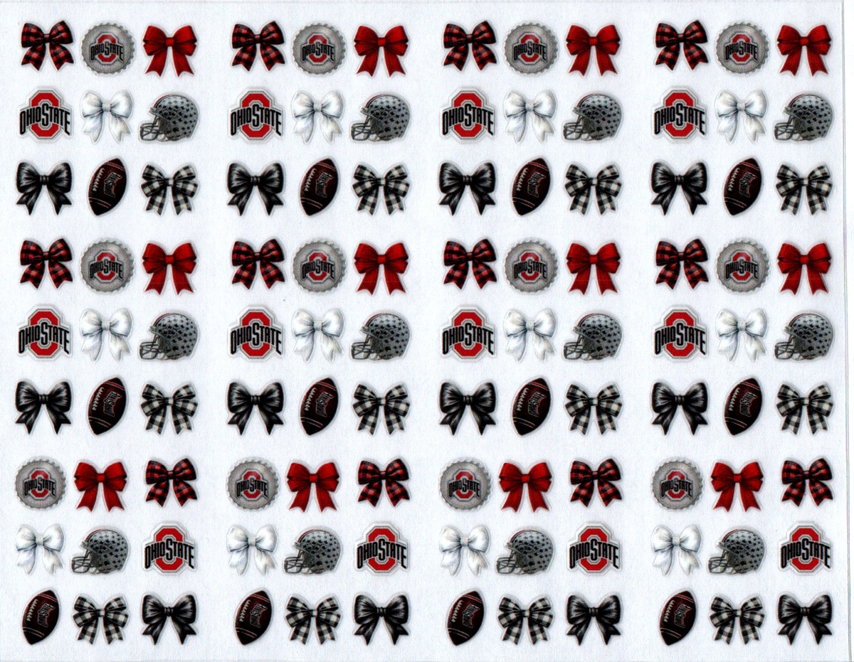 ohio state footballs & helmets pen wraps 78