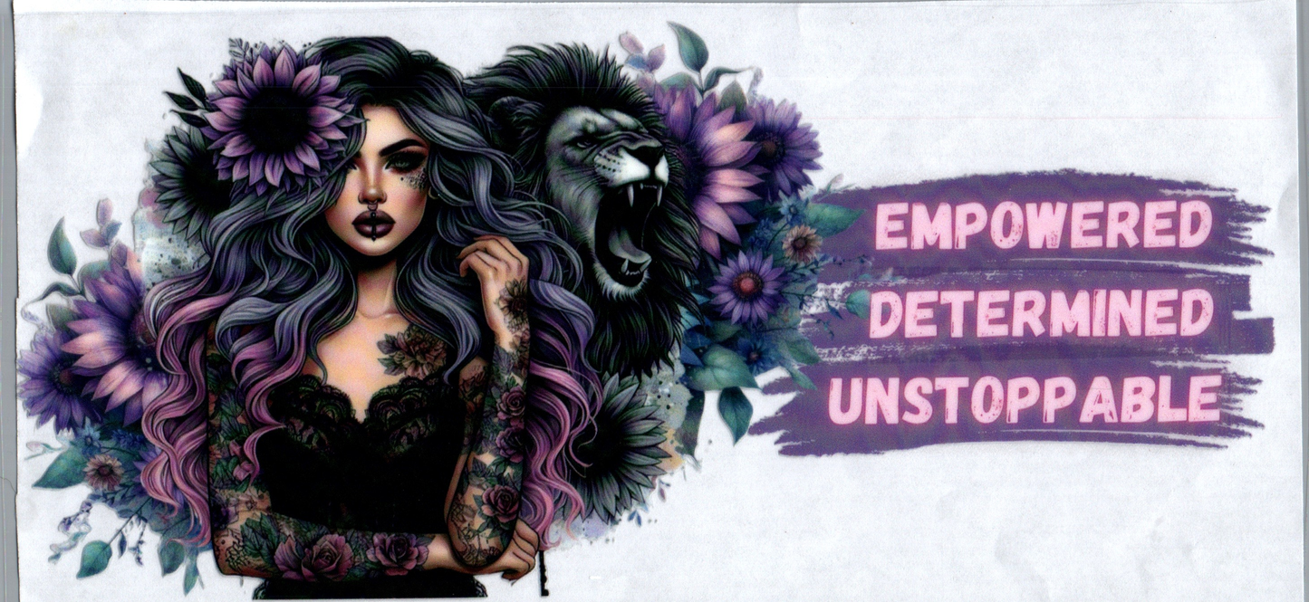 16 oz Tattoo Girl 79