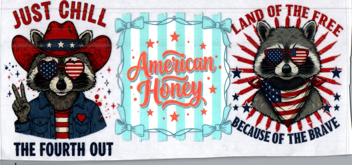 16oz American Honey Patriotic 1
