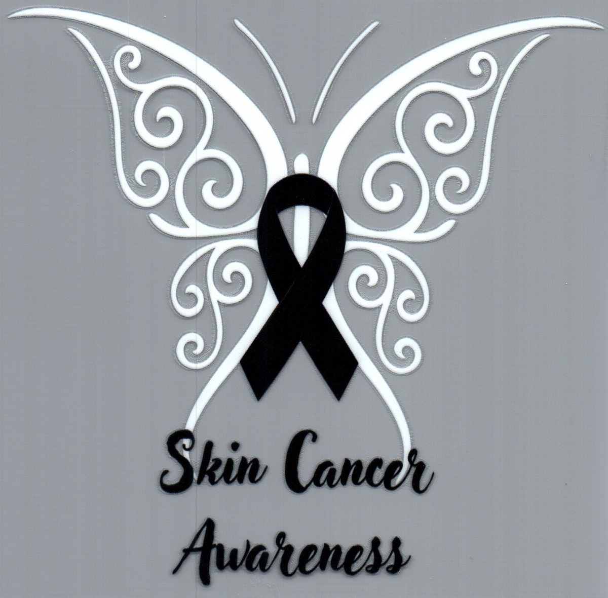 Skin Cancer Awareness Single Decal 80