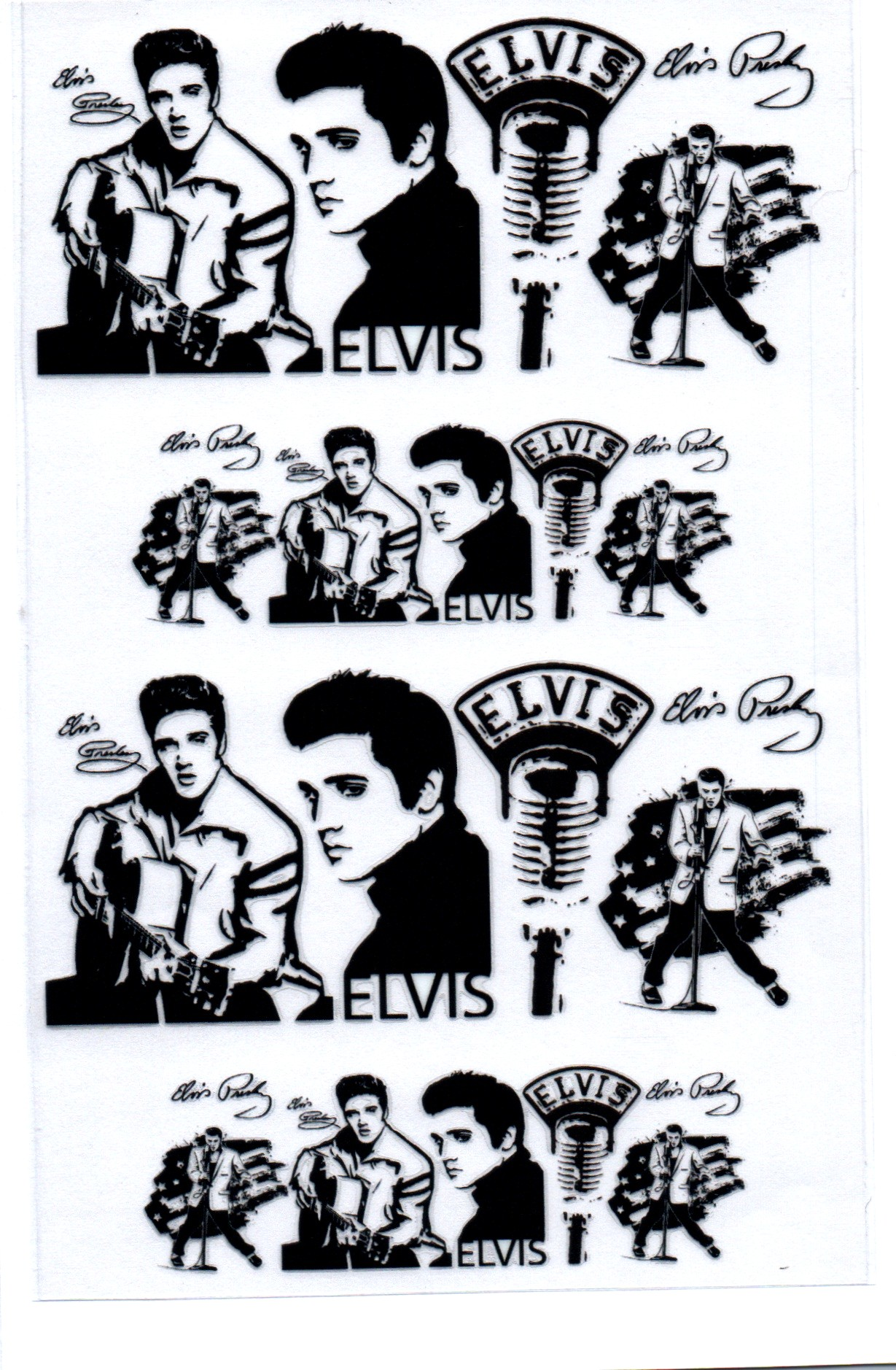 Elvis Key Chain Wrap Double 81