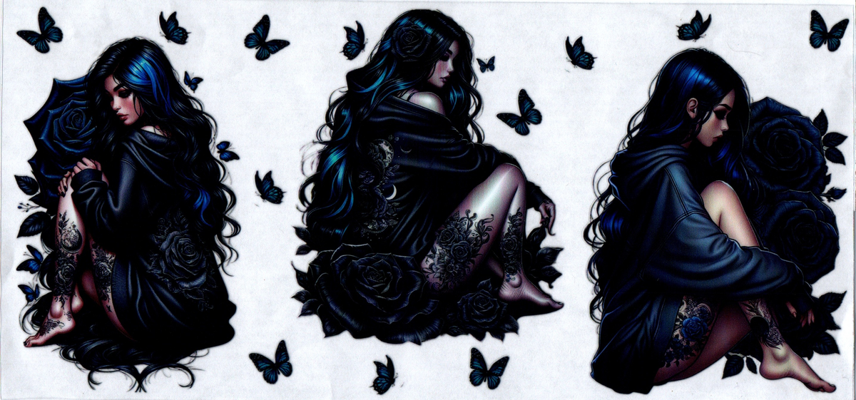 16 oz Tattoo Girl 82