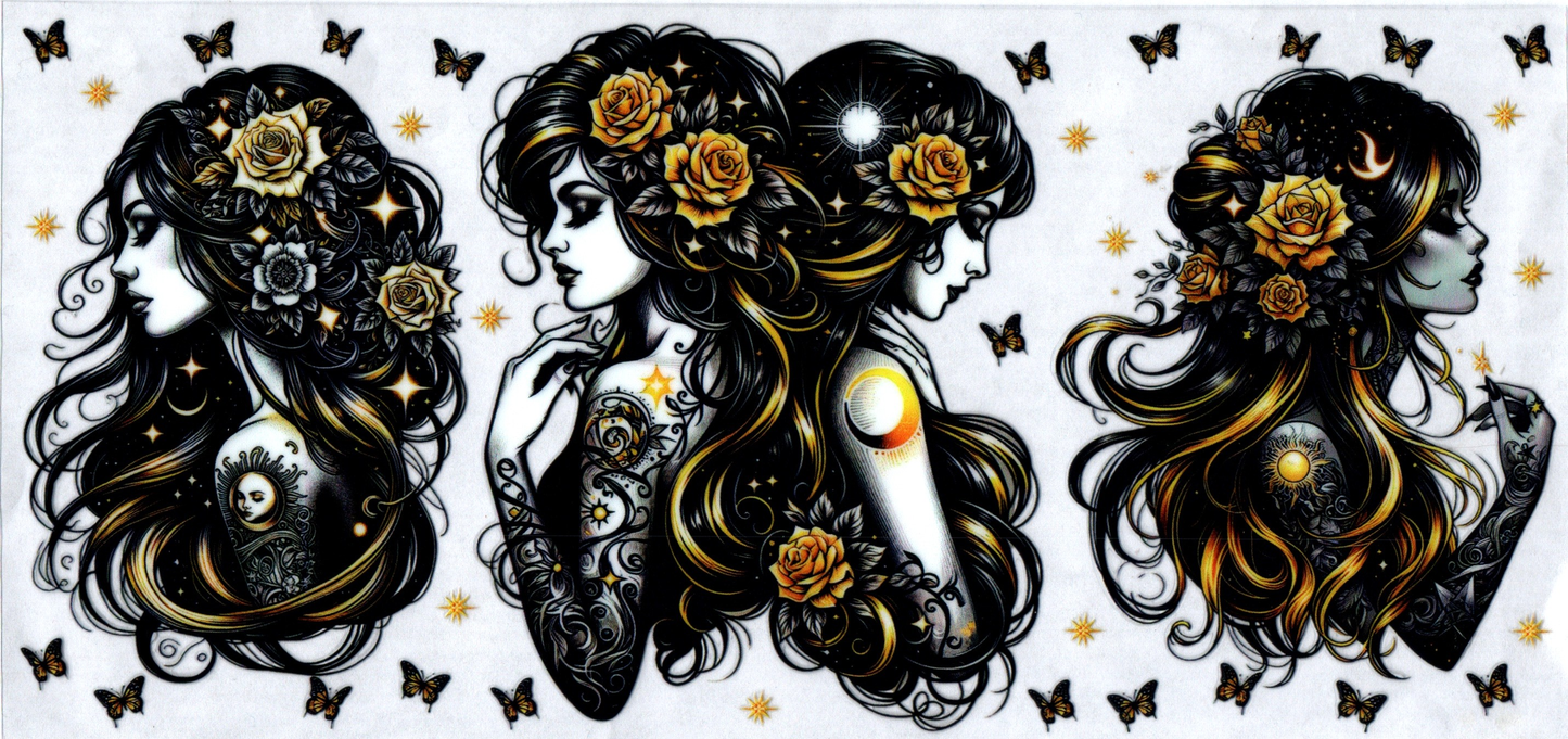 16 oz Tattoo Girl 83