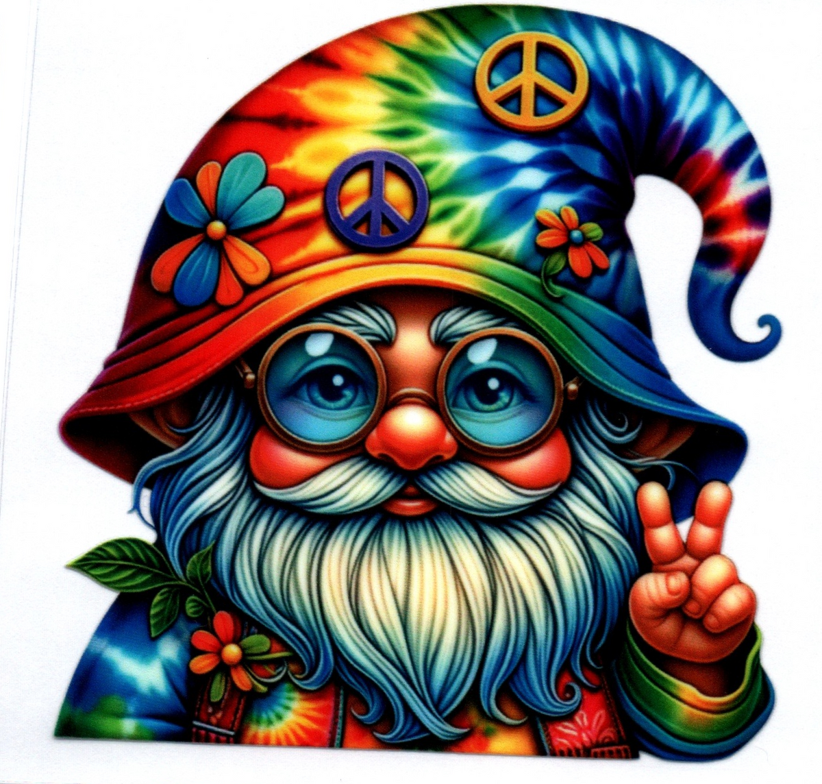 Hippie Gnome 3 Misc. Single Decal 83