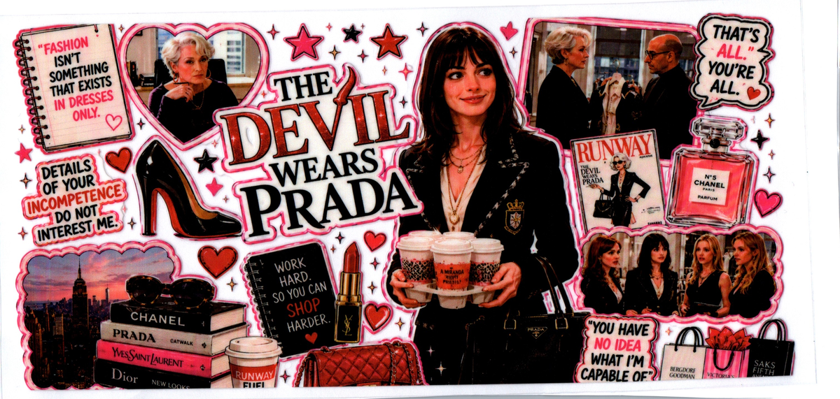 Movie -The Devil Wears Prada 83- 16oz wrap