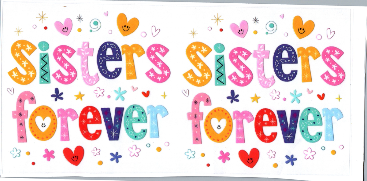 16oz Sisters forever Family 8