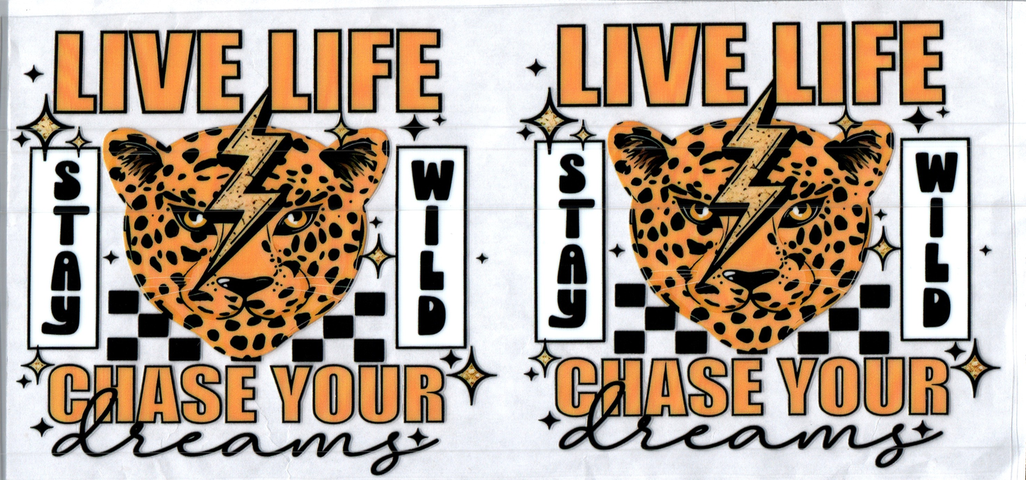 16oz Live Life Inspirational