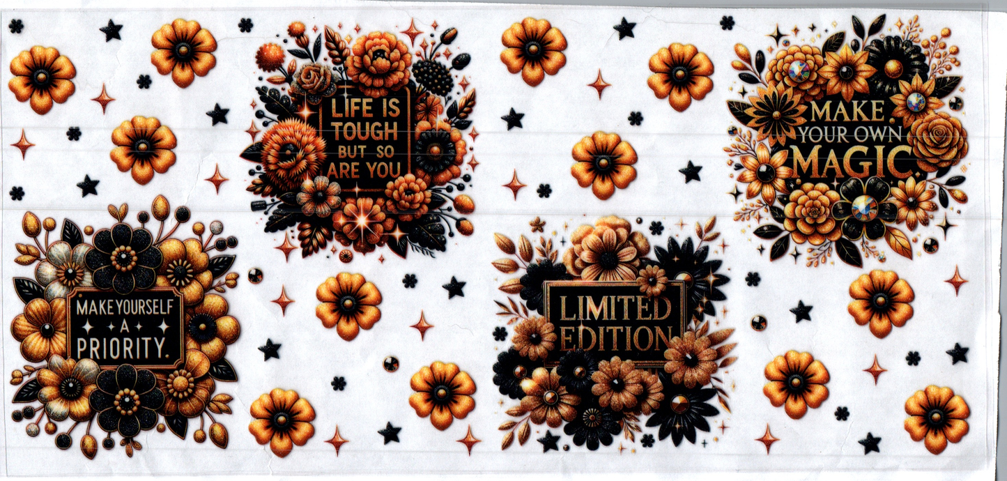 16oz Positive Phrases Inspirational