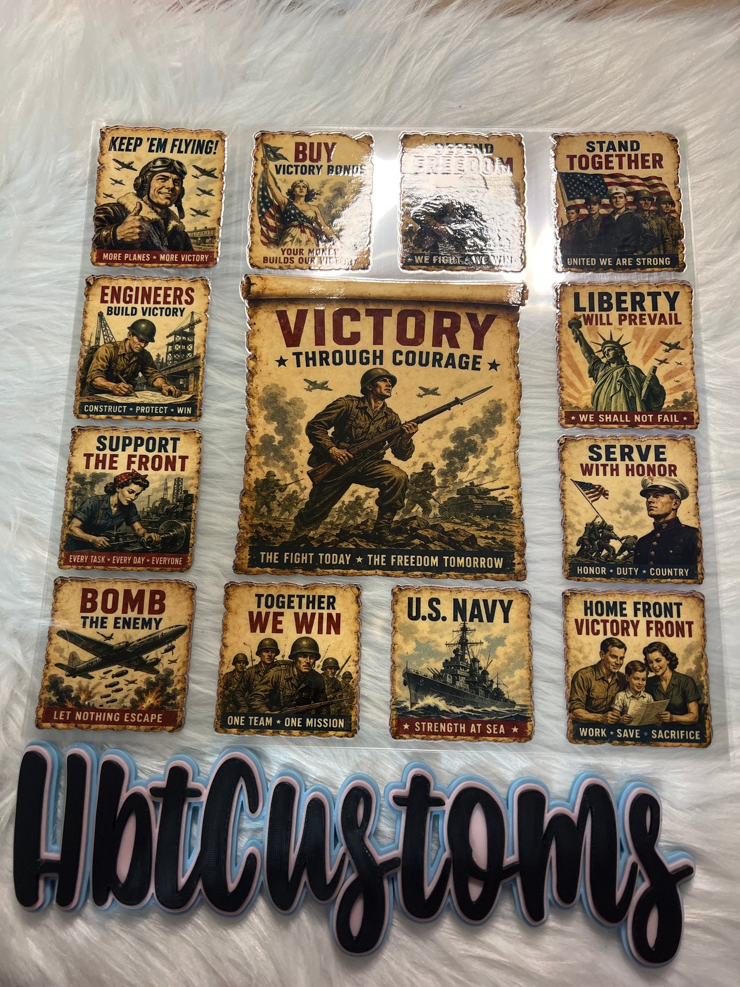 Victory through Courage Element
