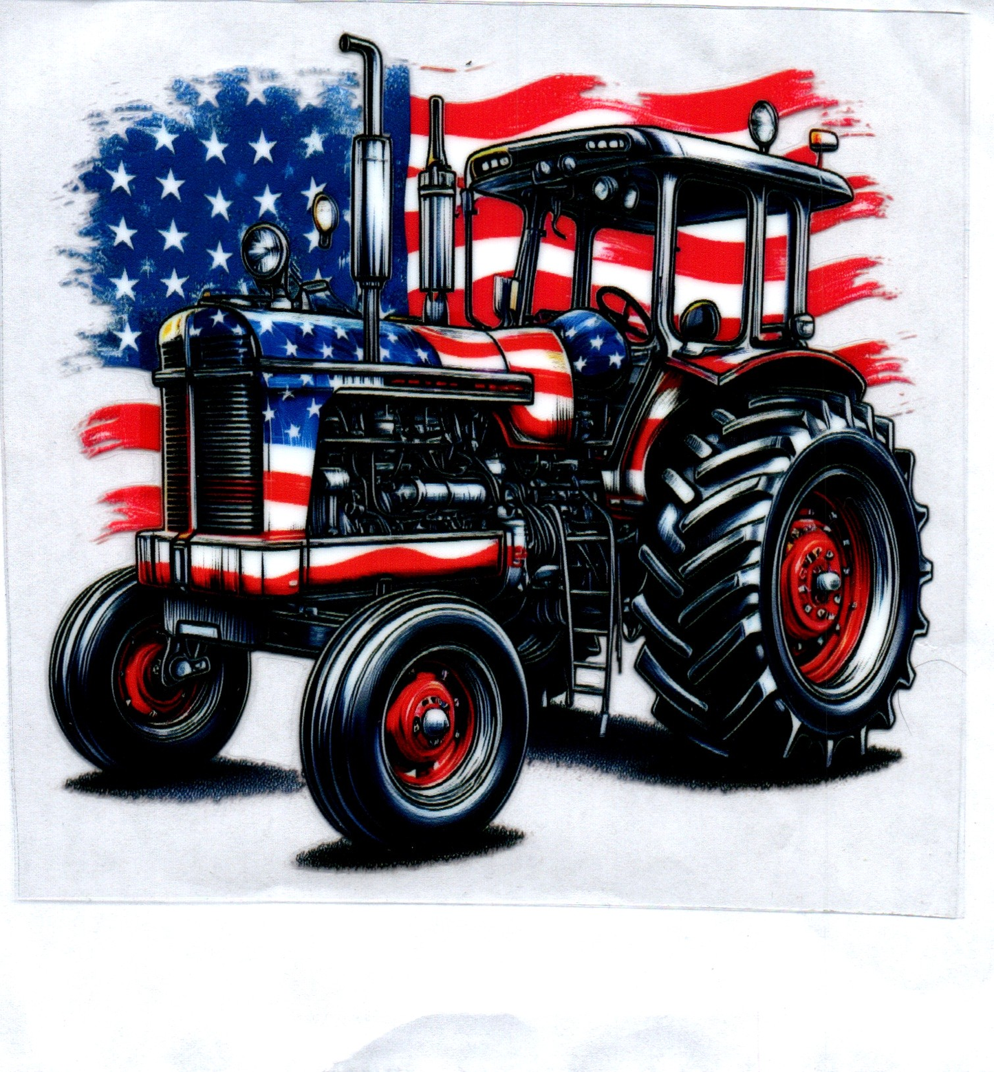 RWB Tractor Decal