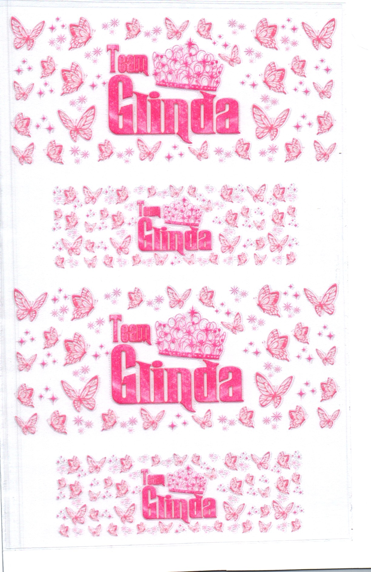 Team Glinda Wicked Key Chain Wrap Double 92