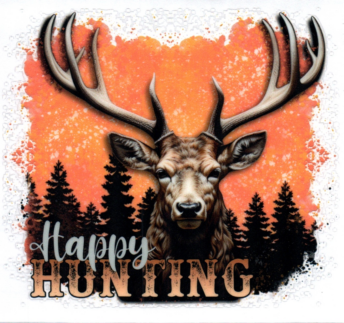 Happy Hunting Misc. Single Decal 93
