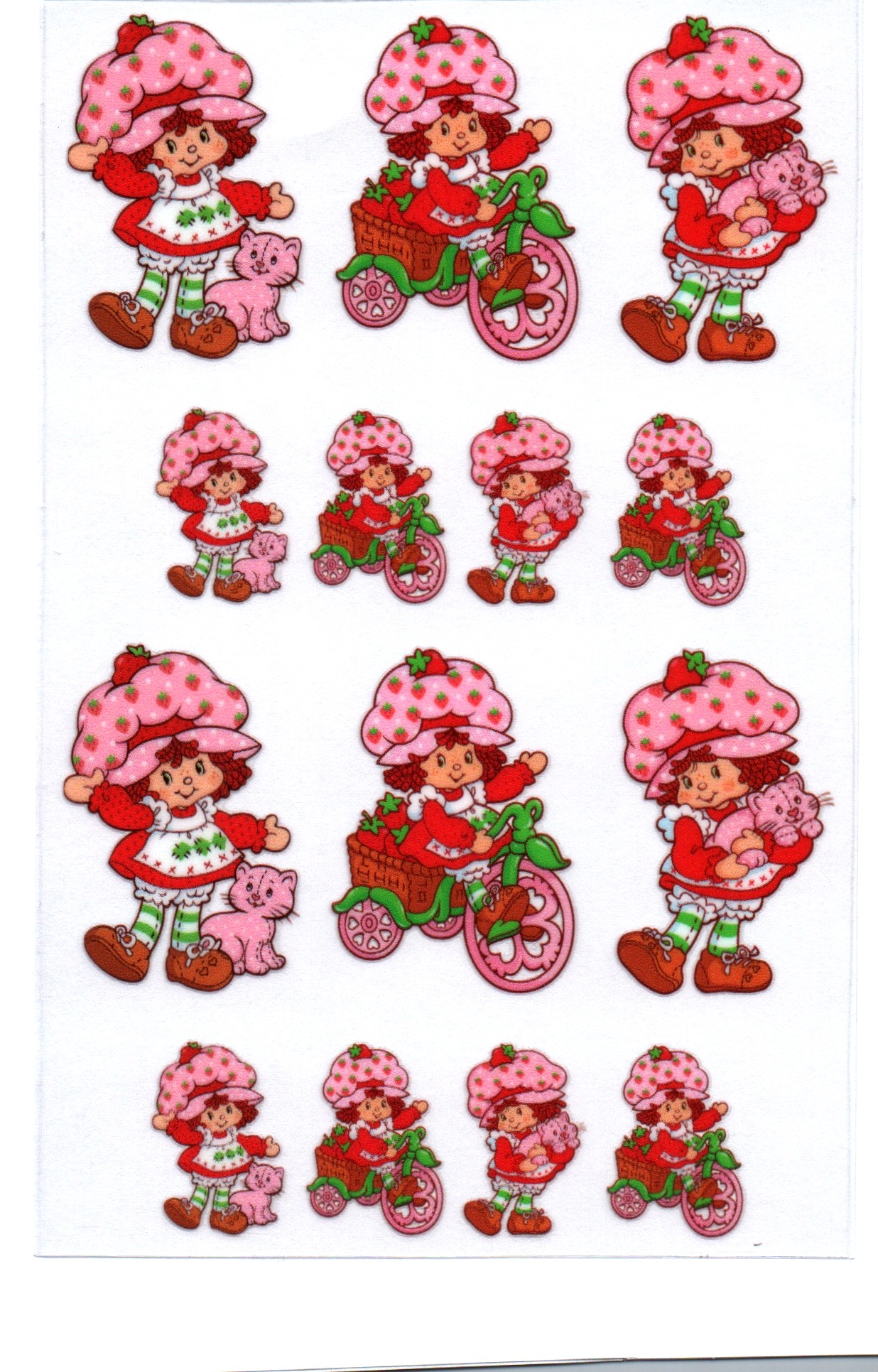 Shortcake Strawberry Key Chain Wrap Double 9