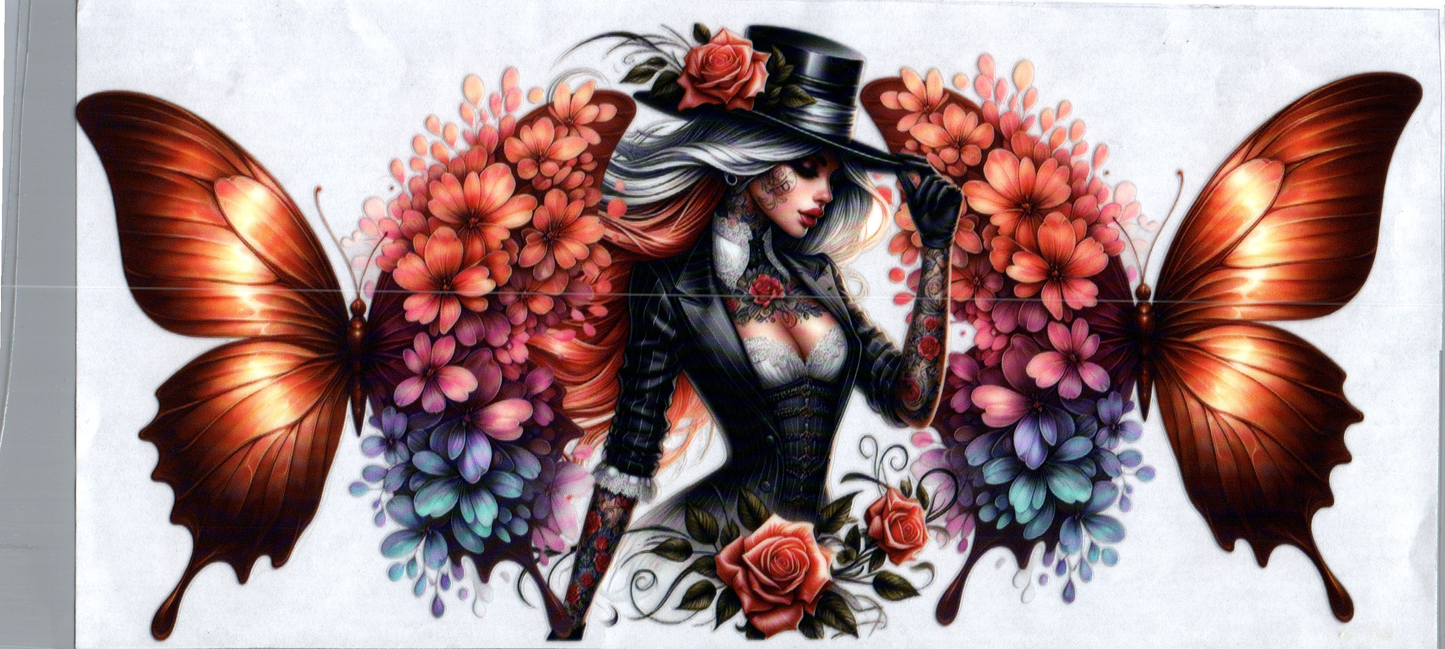 16 oz Tattoo Girl 98
